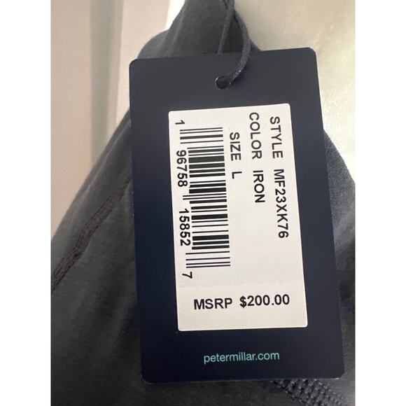 Men's Gray Quarter-Zip Sweater - Picture 7 of 11